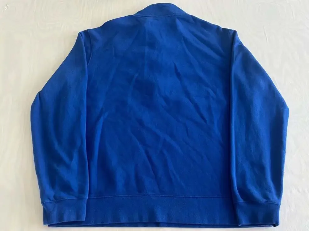 Jordan Brand Florida Gators Men's Royal Blue 1/4-Zip Pullover Sweatshirt Size L